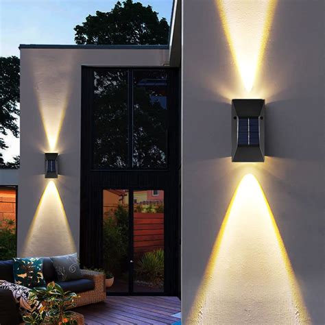 outdoor solar sconce lights|contemporary outdoor wall sconce solar.